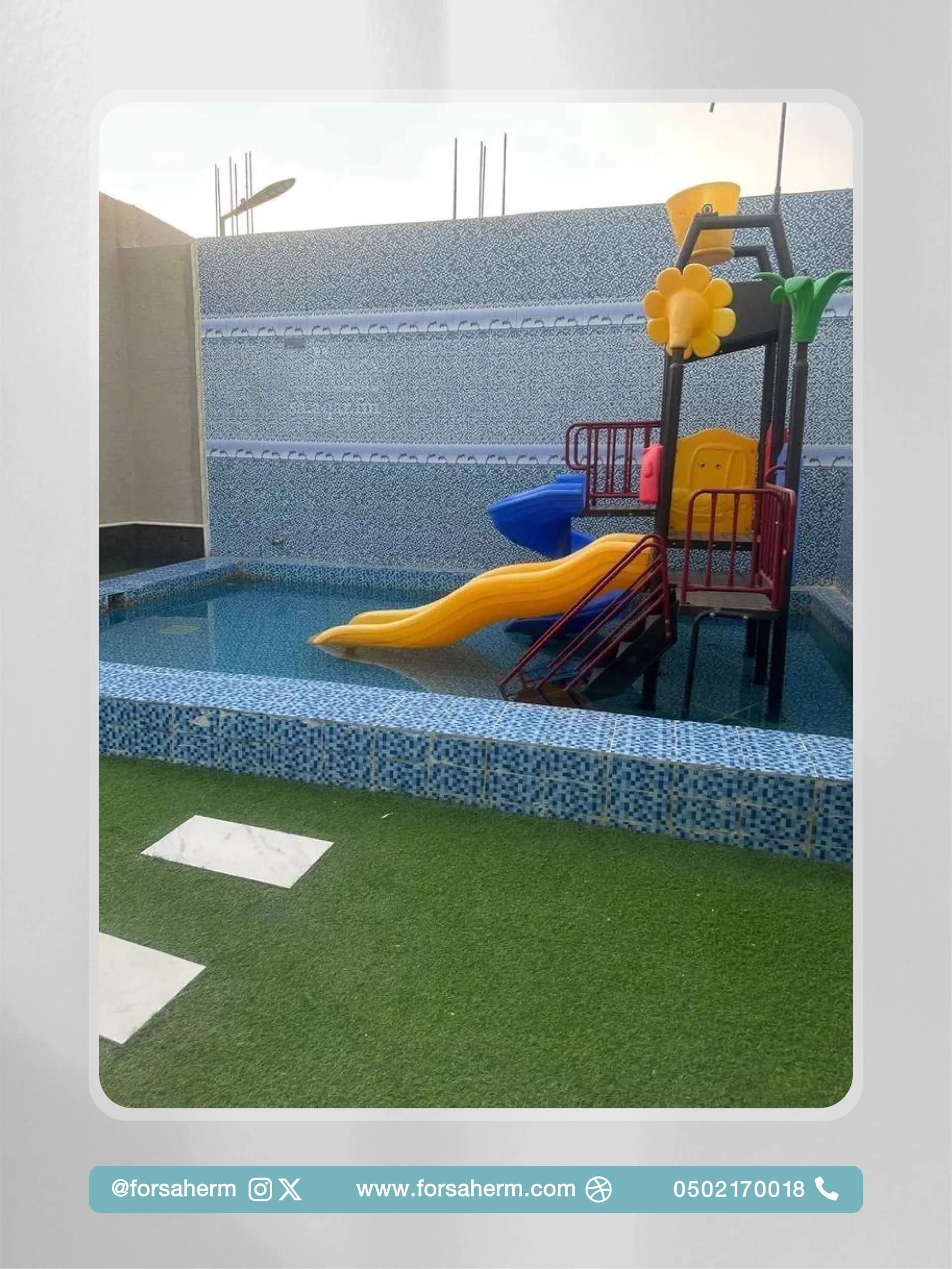 إستراحة للبيع حي الرمال (شارع دينار الأنصاري)