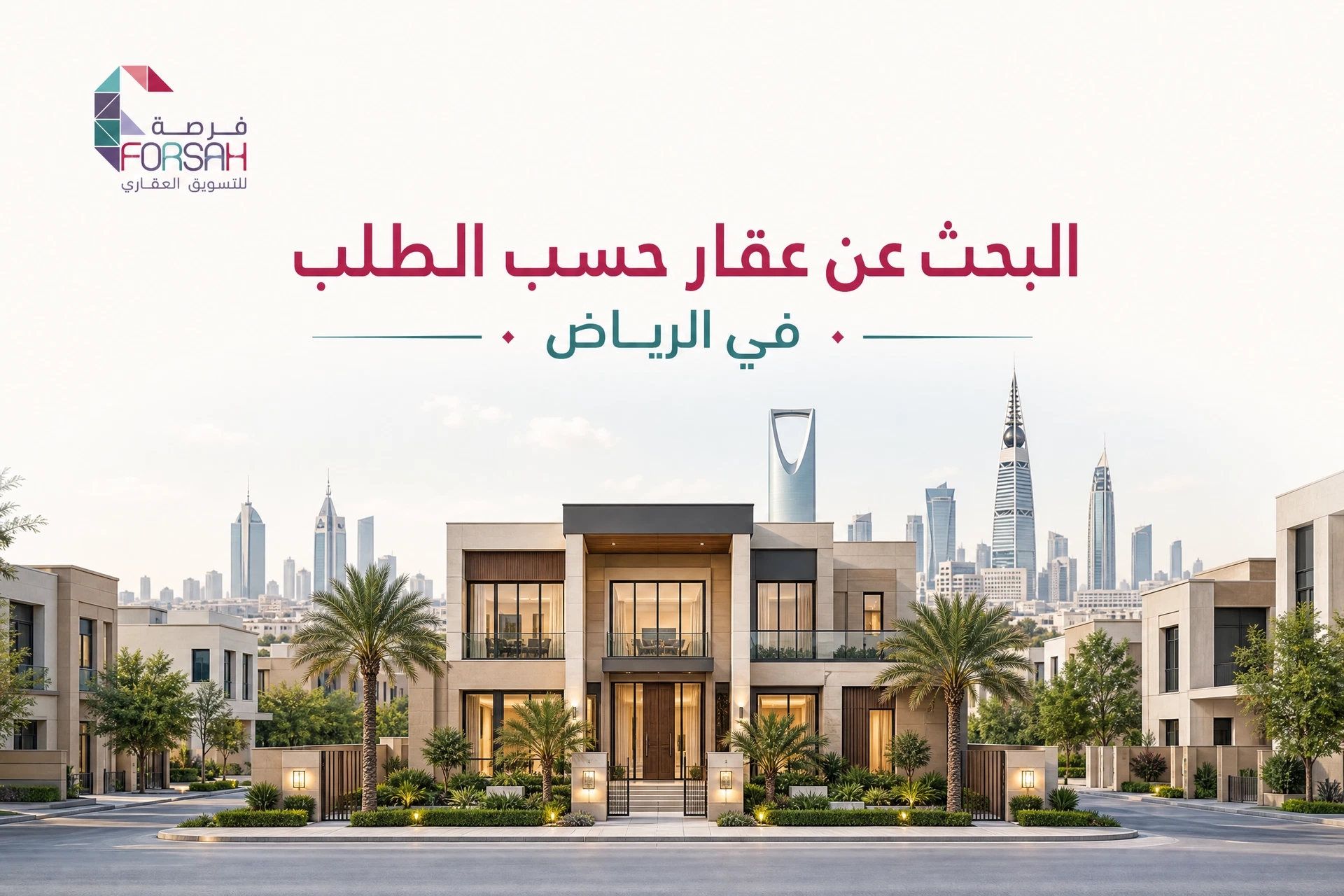 خدمة البحث عن عقار حسب الطلب في الرياض — فريق ميداني متخصص